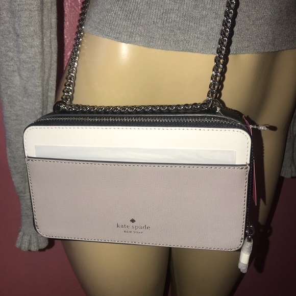 Kate Spade Adel Double Zip Crossbody - Picture 3 of 8